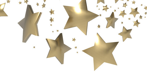 XMAS Stars - stars background, sparkle lights confetti falling. magic shining Flying christmas stars on night