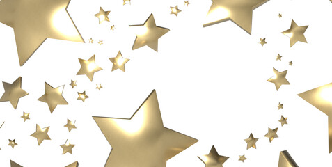 Stars - stars. Confetti celebration, Falling golden abstract decoration for party, birthday celebrate,