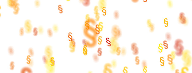 Law and justice concept modern