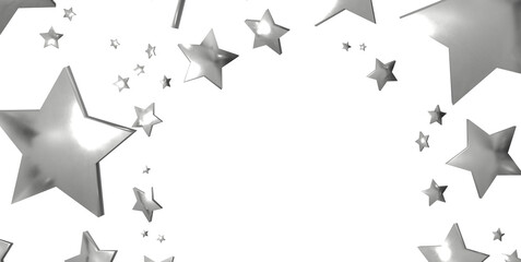 Stars - stars background, sparkle lights confetti falling. magic shining Flying christmas stars on night