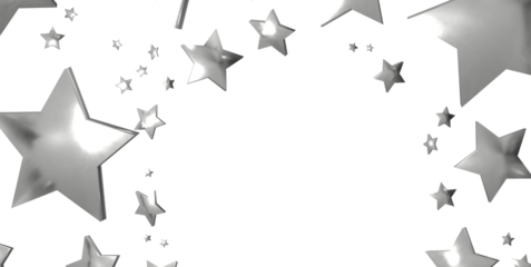 Stars - stars background, sparkle lights confetti falling. magic shining Flying christmas stars on night