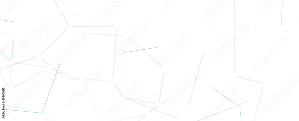 Poster gene lines and nodes, biological gene structure, 3d rendering.