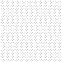 Square seamless background of geometric shapes of different sizes and opacity. The pattern is evenly filled with small geometric shapes.