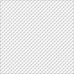 Square seamless background of geometric shapes of different sizes and opacity. The pattern is evenly filled with small geometric shapes.