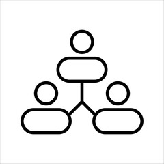 Project planning icon vector for web design, logo, UI. illustration, on a white background.