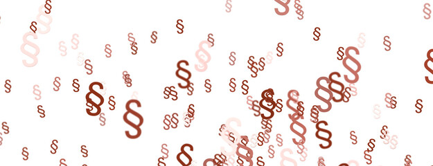 Law and justice concept modern