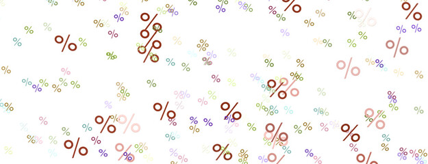 Blurred sale background. 3d