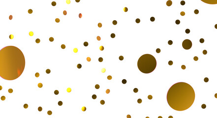 Glittering golden confetti png. Glittering golden