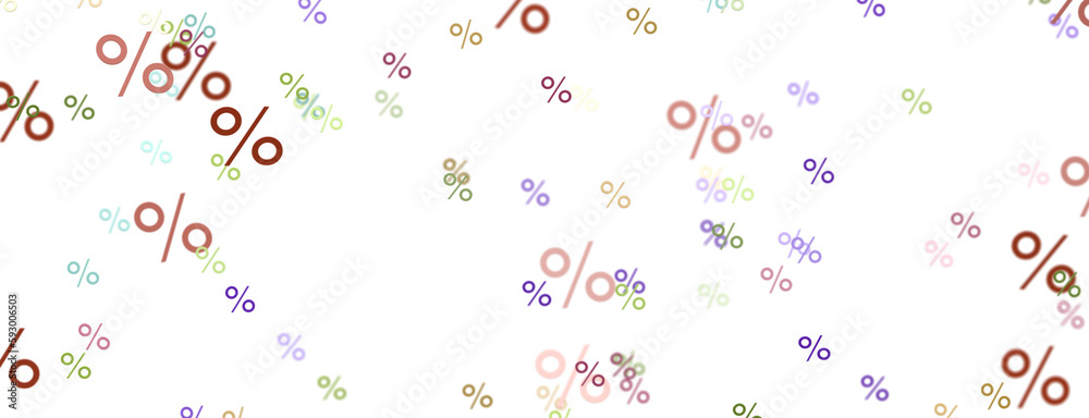 Fototapete 3d sales icons floating in the air 3d rendering