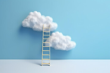 ladder to the white cloud, Generative AI