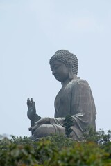 The TIAN TAN BUDDHA in Lantau island