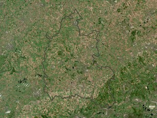 Oxfordshire, England - Great Britain. Low-res satellite. No legend
