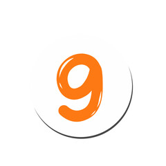 Fototapeta premium Cute Numbers 