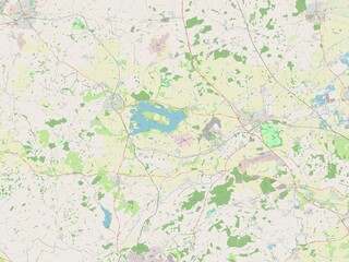 Rutland, England - Great Britain. OSM. No legend