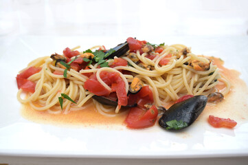 spaghetti ai frutti di mare