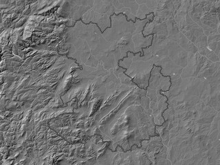 Shropshire, England - Great Britain. Bilevel. No legend