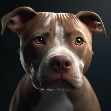 Preciosa imagen de vivos colores de tus compa&ntilde;eros mas fieles, los animales, disfruta de ella y de su tierna mirada