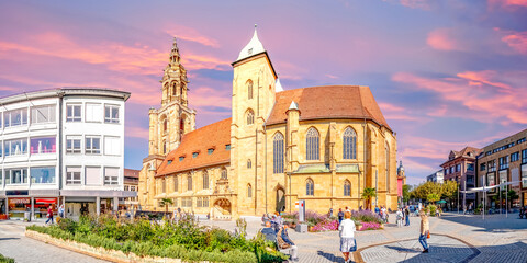 Obraz premium Kilianskirche, Heilbronn, Baden-Wuerttemberg, Deutschland