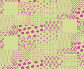Digital And Textile Design Pattern