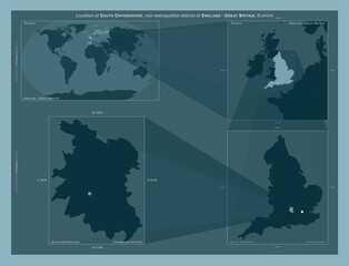 South Oxfordshire, England - Great Britain. Described location diagram © Yarr65