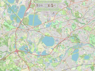 Spelthorne, England - Great Britain. OSM. No legend