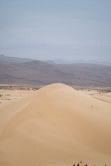 The beautiful sand dunes in bou saada the closest desert place for the capital.