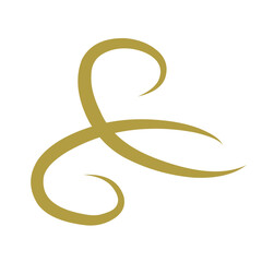 Calligraphic design elements vintage ornaments swirls and scrolls decorations vector