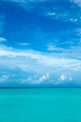 Obraz premium beach and tropical sea. beach landscape