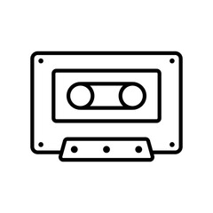 Cassette Tape icon vector design templates