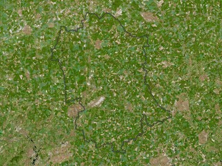 Obraz premium Uttlesford, England - Great Britain. High-res satellite. No legend