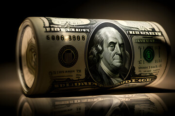 one hundred dollar bills