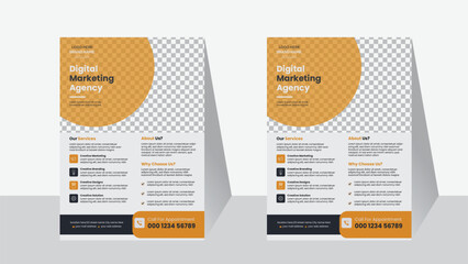 Creative flyer template design for marketing promotion. Corporate business vector Brochure cover, a4, poster, leaflet, layout