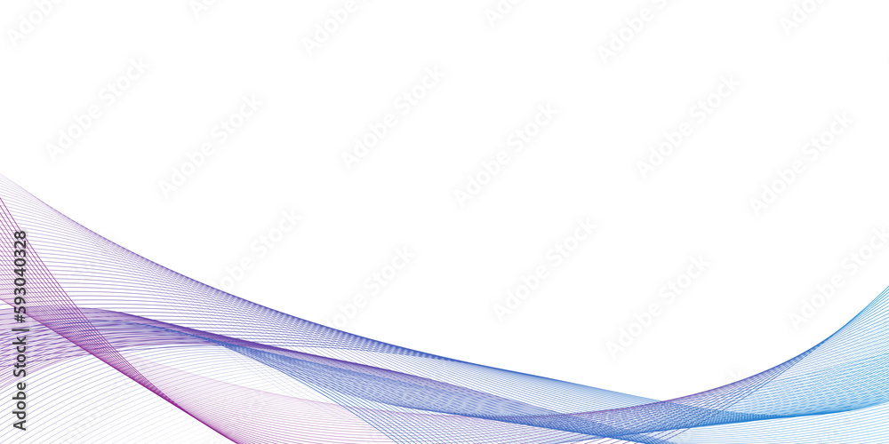 Aufkleber modern abstract glowing wave background. dynamic flowing wave lines design element. futuristic techn