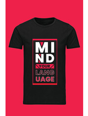 typography t-shirt design, minimal t-shirt design