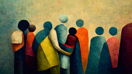 Embrace to Belong: Social Inclusion, AI Generative