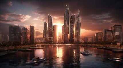 metropolis of the future, generative Al 