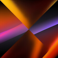 abstract web banner design,yellow,orange,purple, black magenta plum colors gradient with grain texture effect.Generative AI.