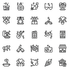 friendship Icons bundle. Vector illustration