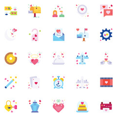 friendship Icons bundle. Vector illustration