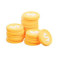 finance coin 3d illustration