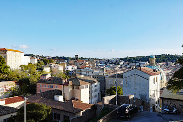 Ancona Blick auf die Altstadt