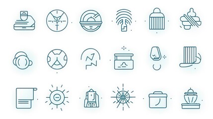 Line Icons Set Ideas