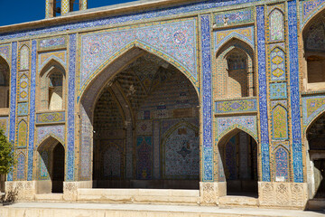 Fototapeta na wymiar Moshir Mosque of Shiraz, Fars, Iran