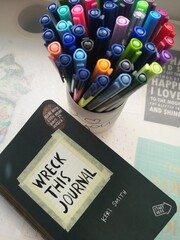 Wreck This Journal Setup