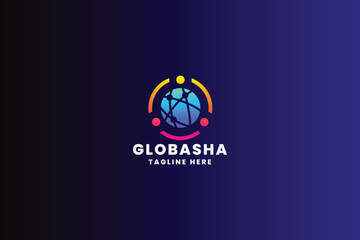 Global Share Pro Logo Template
