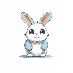 Little Bunny With Bow Tie