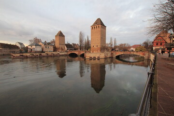 Obraz premium Ponts couverts de Strasbourg