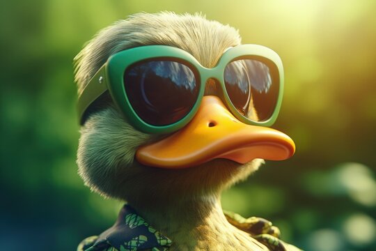 Girl Wearing Sunglasses PNG Image, A Duck Wearing Sunglasses, Sunglasses,  Sun, Summer PNG Image For Free Download