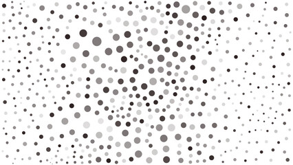 circle texture vector background. Monochrome pattern. Stone terrazzo. Abstract geometric dots background. Pop Art comic gradient black, grey white texture. 