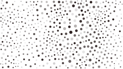 circle texture vector background. Monochrome pattern. Stone terrazzo. Abstract geometric dots background. Pop Art comic gradient black, grey white texture. 